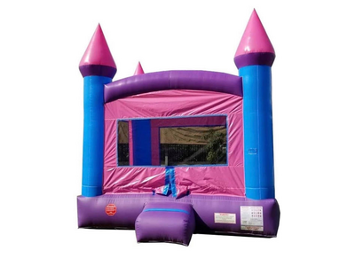 Pink Castle Bounce House 