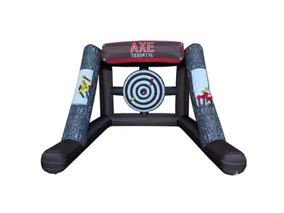 Inflatable Axe Throwing in Flint