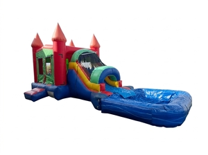 11’x22’ bouncer combo Waterslide (Multicolor)