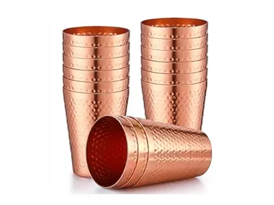 Aluminum Cups - Stainless Or Copper - 14oz (Per Guest) in Mohegan Lake