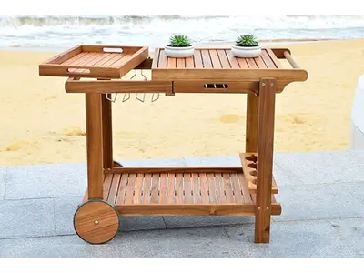 Wooden Drink Cart in Seale