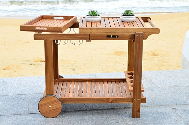Wooden Drink Cart in Seale