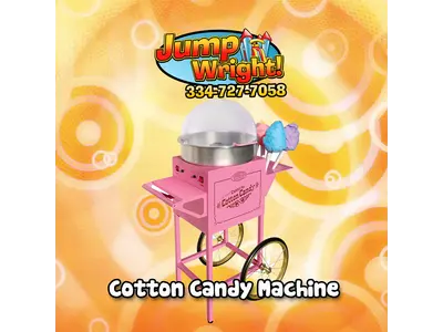 Cotton Candy Cart in Tuskegee