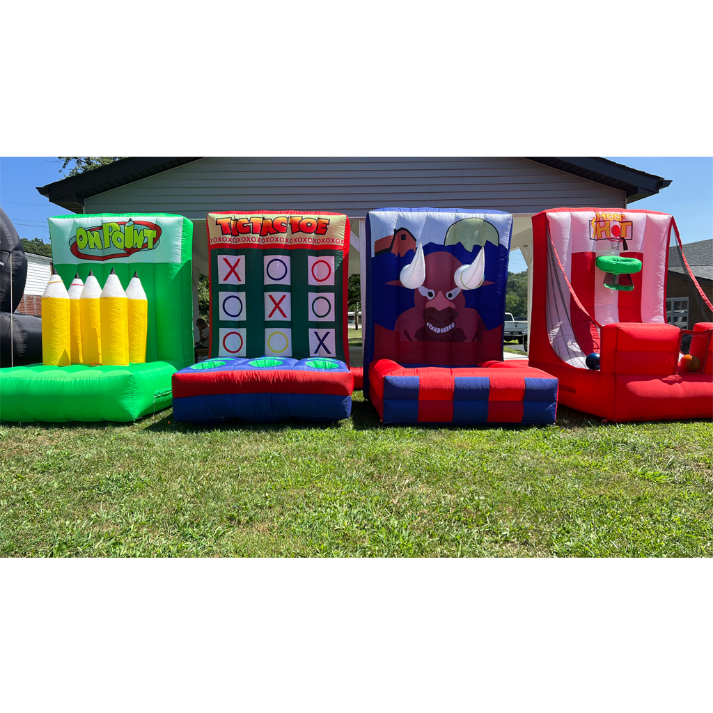 4 in 1 Inflatable Carnival Games