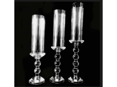 3Set Glass Candle Holder