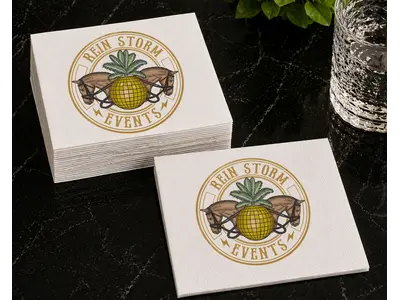 Personalized Cocktail Napkins (Per Set) in Del Ray Beach