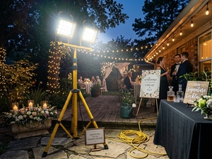 Double 18,000 Lumen Stand Lights