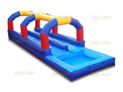 32ft Dual Lane Rainbow Slip n Slide w/ pool in Douglasville