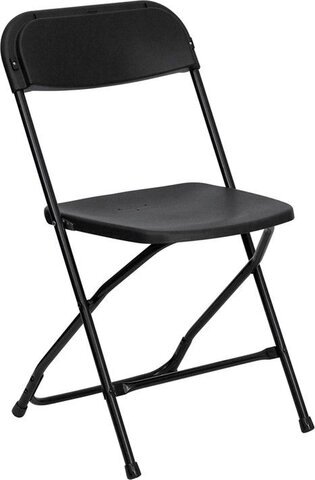 Black Folding Chair in Grand Blanc