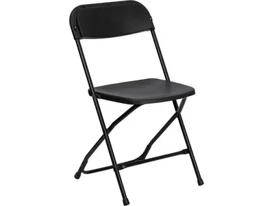Black Folding Chair in Grand Blanc