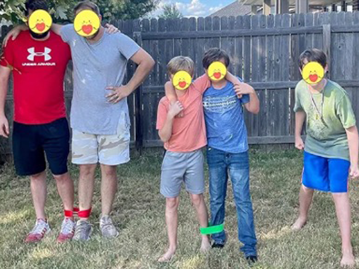 Three-Legged Race in Tensaw