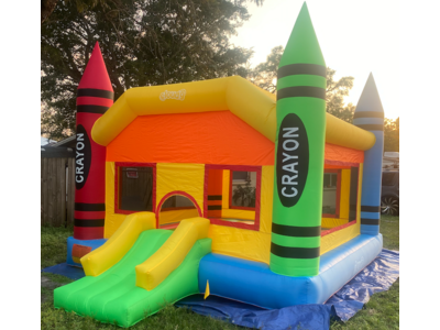 Crayon Bounce House 