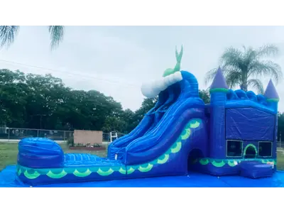 Mermaid Titan Dual Lane Bounce House in BRADENTON