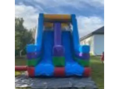 Rock Climbing & Double Slide 30' Dry Obstacle Course #335 in Windermere