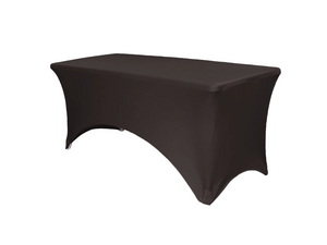 6-foot Spandex Tablecloth - Black