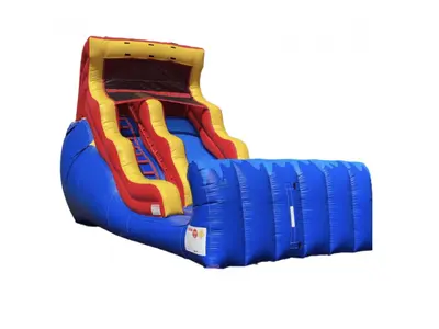 18 Ft Giant Blue Wave Wet/Dry Slide in Sewell