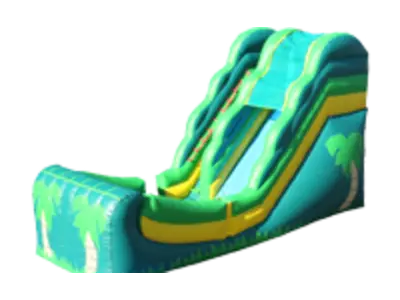 16 Ft Tropical Wet/Dry Slide in Sewell