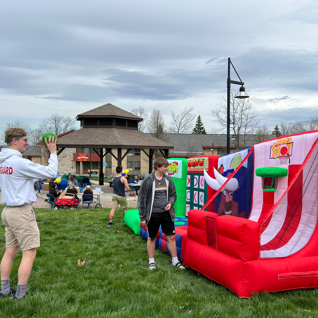 4 in 1 Inflatable Carnival Games