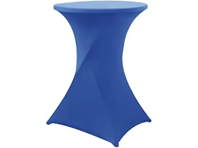 32' Bar Height Royal Blue Spandex in Dennisville