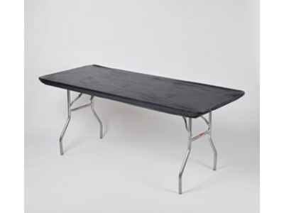 Black Elastic Table Cover