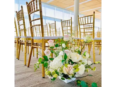 Gold Chiavari Chairs in lake nona