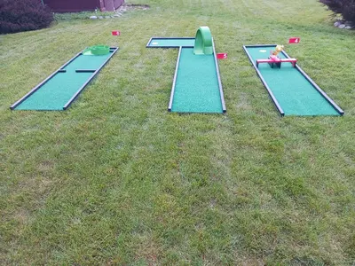 Miniature Golf..April thru Sept. indoor or outdoor rentals..Oct. thru March indoor rentals only.