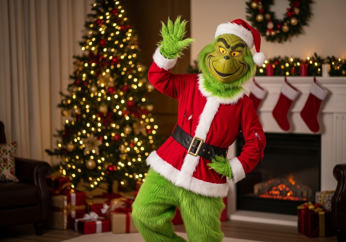 Grinch Mascot