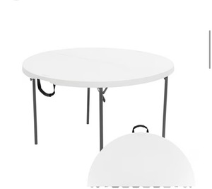 48” Round Foldable Table
