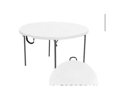 48” Round Foldable Table in Granbury