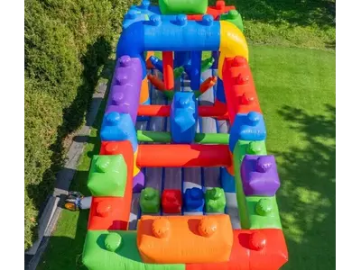 20' Block Party Obstacle Course in Nashville