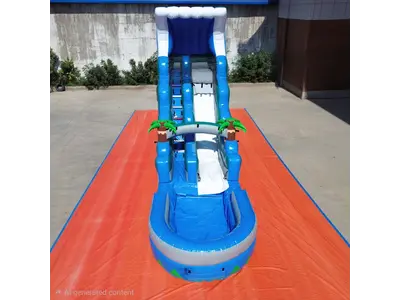 Blue Wave Water Slides 19ft H x 30ft L in Ocean Isle Beach