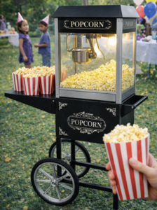 Popcorn machine - up to 40 servings 