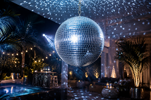 Disco Ball - Silver - 8"