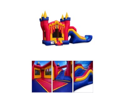 Royal Castle Combo Bounce House with Slide in Daphne