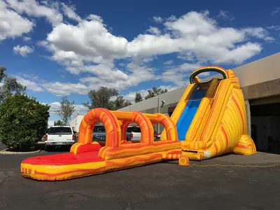 27x65ft Fire Marble Water Slide in Phoenix