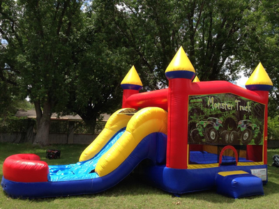 4 in 1 Monster Truck Modular Castle Combo
