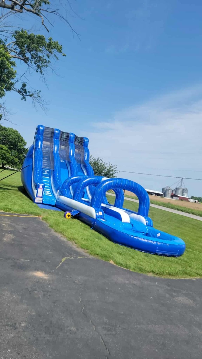 55ft Dual Lane Water Slide in Winchester