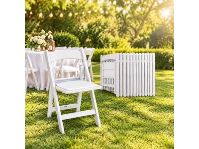 Premium Folding Chairs with padded seat in Port Arthur