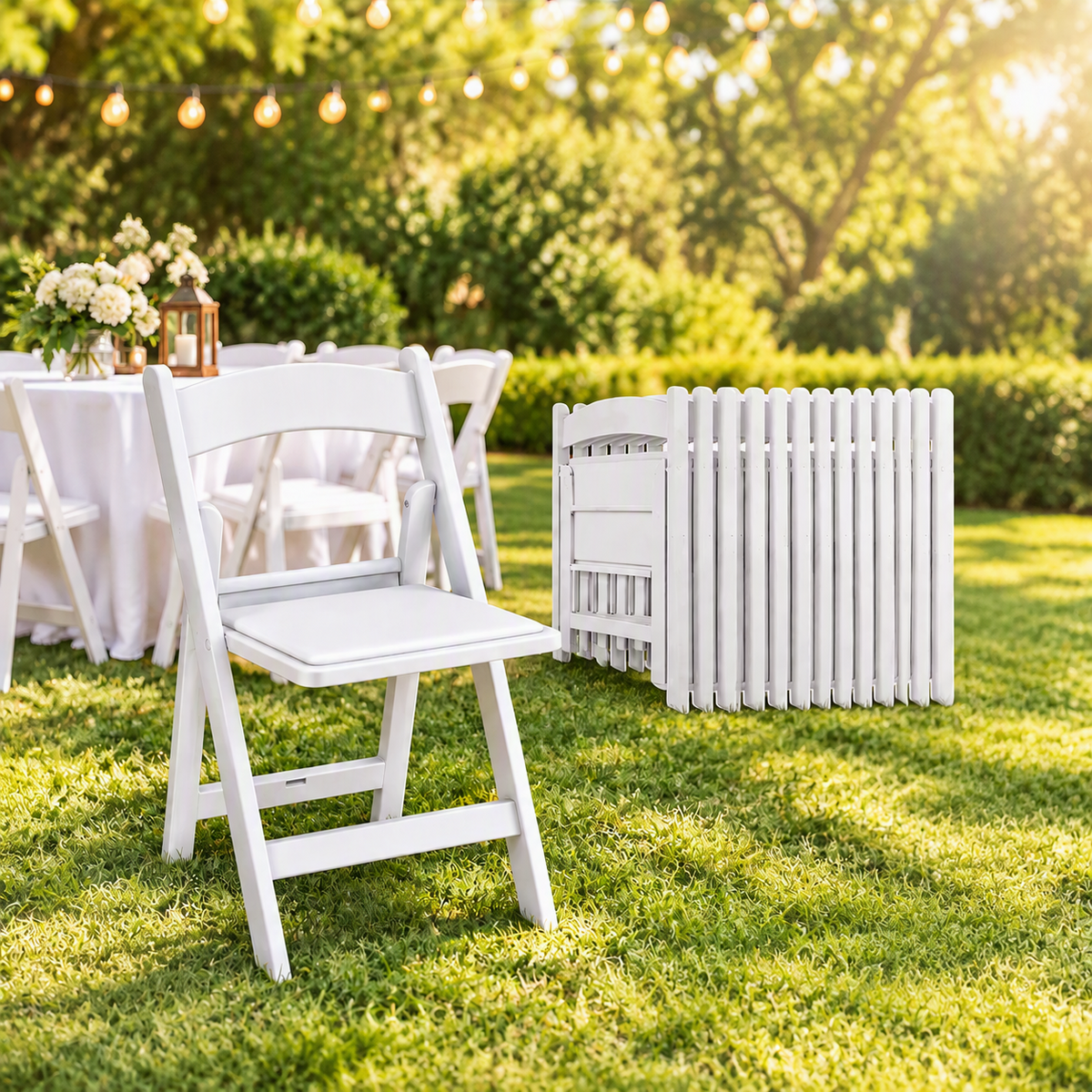 Premium Folding Chairs with padded seat in Port Arthur