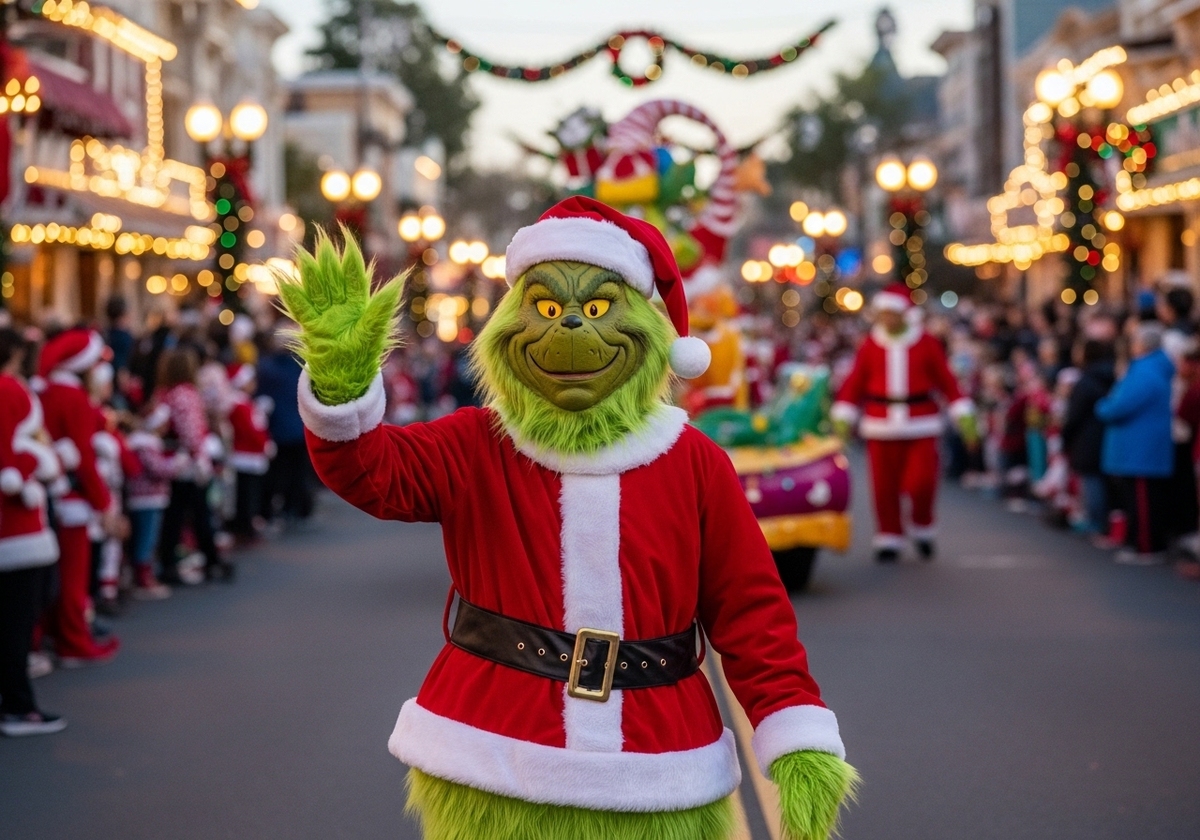 Grinch Mascot