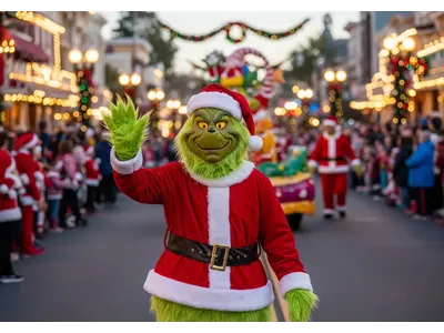 Grinch Mascot