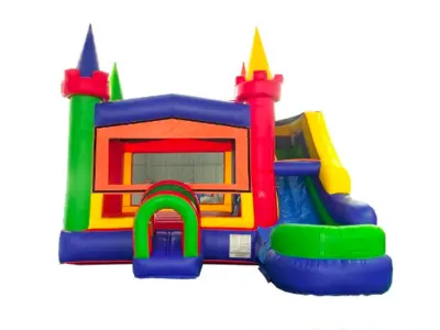 Water slide Bounce House Rainbow Combo in hampton ny
