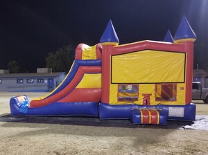 Red/Yellow/Blue Combo (Single Lane, Slide & Hoop)