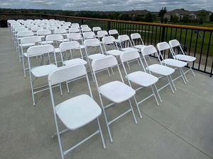 White Aluminum Chair
