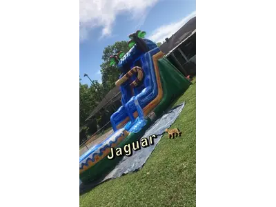JAGUAR 15 FT WATER SLIDE WITH POOL