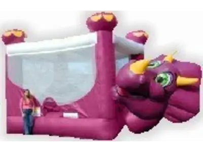 Dino Belly Bouncer Bounce House in NRH