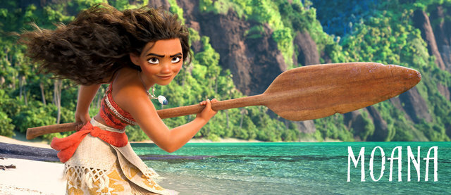Moana banner in San Antonio