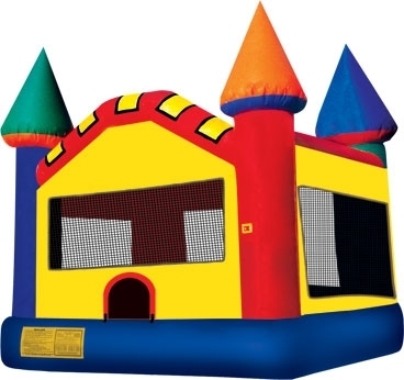 Multi Colored Castle in Highland Springs