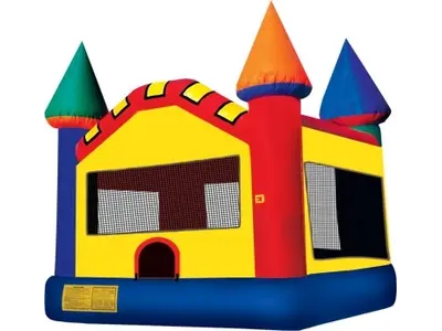 Multi Colored Castle in Highland Springs