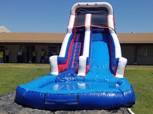 20ft Patriot Water Slide (Single Lane, with or without Slip n Slide)